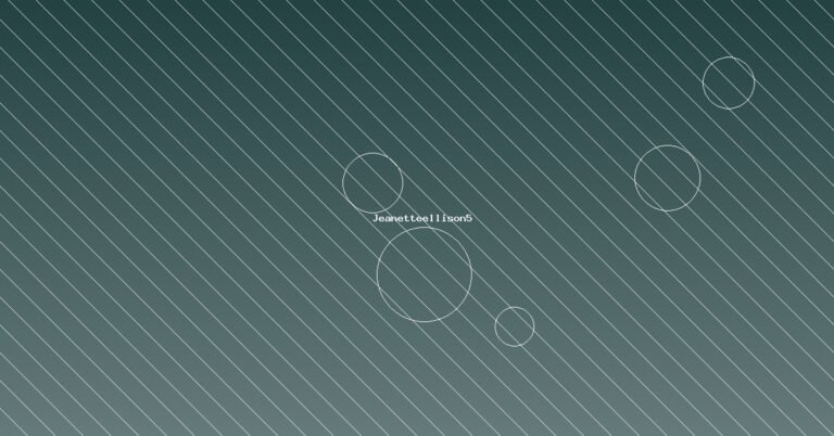 Jeanetteellison5: Decoding the Digital Persona Powering Modern Personal Branding