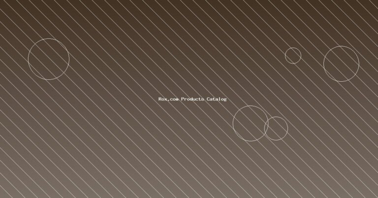 Unlock Endless Possibilities: Your Ultimate Guide to the Rox.com Products Catalog